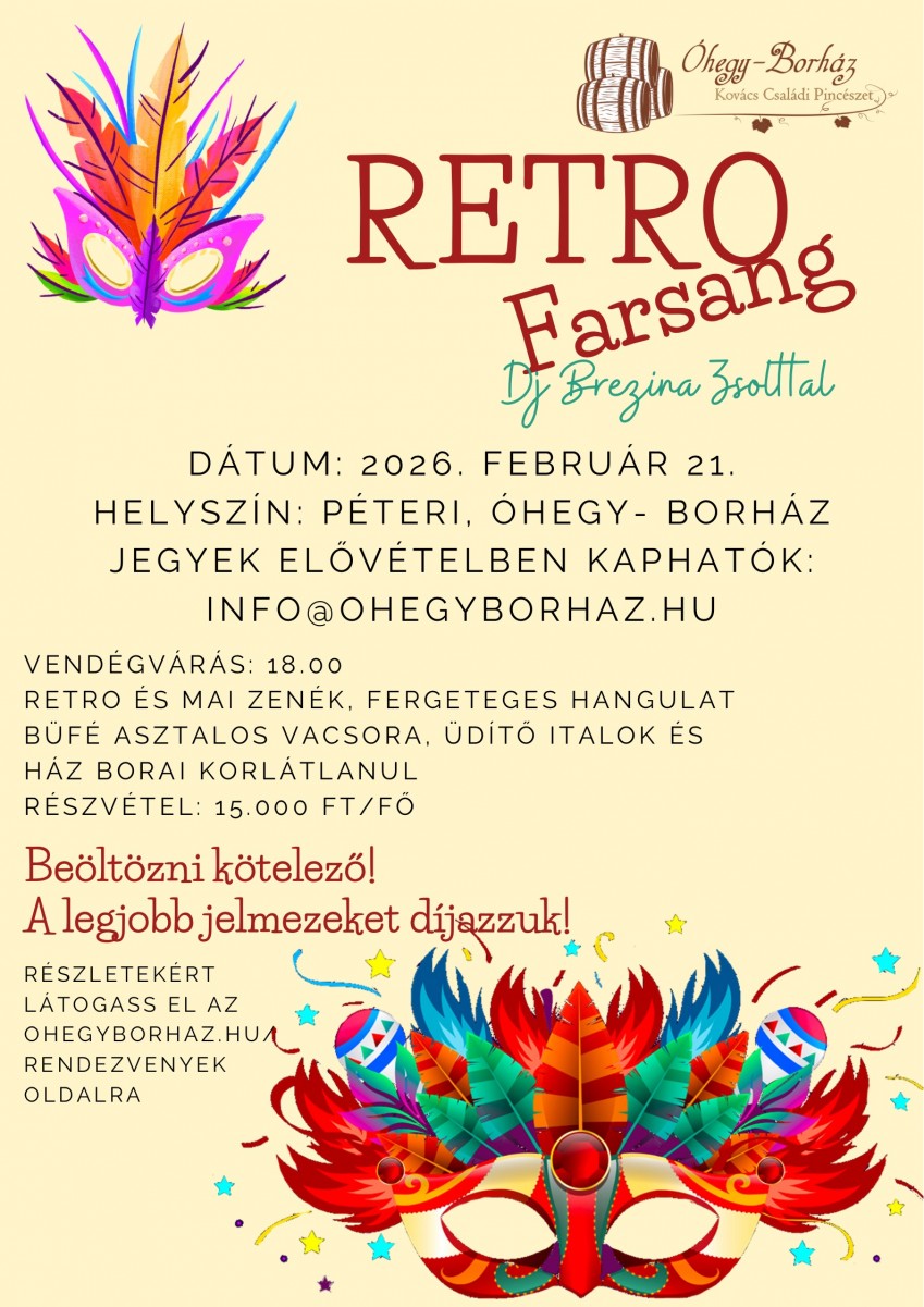 Retro Farsang 2026